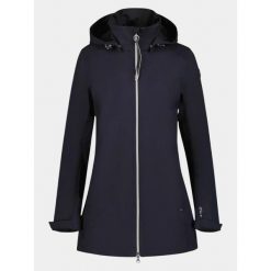 Kurtka softshell damska Luhta Erkkola. Niebieskie kurtki damskie Luhta, s, bez wzorów, z softshellu, bez kaptura. Za 579.00 zł.