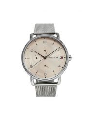 Tommy Hilfiger Zegarek Lily 1782662 Srebrny. Szare, analogowe zegarki damskie Tommy Hilfiger, srebrne. Za 749.99 zł.