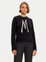 Marciano Guess Sweter 4BGR15 5786Z Czarny Regular Fit. Czarne swetry klasyczne damskie Marciano Guess, m, z syntetyku, bez kołnierzyka. Za 409.99 zł.