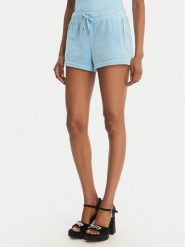 Juicy Couture Szorty sportowe Tamia JCWHS126305 Błękitny Regular Fit. Niebieskie spodenki sportowe damskie Juicy Couture, xs, bez wzorów, z syntetyku. Za 239.99 zł.