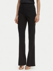 Rinascimento Spodnie materiałowe CFC0127876003 Czarny Slim Fit. Czarne spodnie materiałowe damskie Rinascimento, bez wzorów, z materiału. Za 439.99 zł.