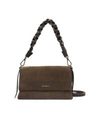 Coccinelle Torebka P6P Boheme Suede Bimaterial E1 P6P 12 01 01 Khaki. Brązowe torebki klasyczne damskie Coccinelle, ze skóry, bez dodatków. Za 1,699.00 zł.