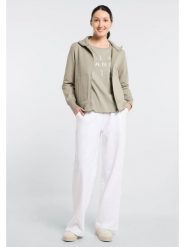 ELBSAND Bluza "Rasme" w kolorze beżowym rozmiar: M. Brązowe bluzy damskie ELBSAND, m, bez wzorów, z bawełny, bez kaptura. Za 213.69 zł.