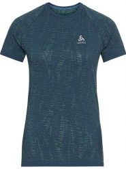 Odlo Koszulka sportowa "Blackcomb Light" w kolorze niebieskim rozmiar: S. Niebieskie koszulki sportowe damskie ODLO, s, bez wzorów, z materiału, bez ramiączek, outdoorowe. Za 131.74 zł.