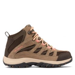 Trekkingi Columbia. Zielone obuwie trekkingowe damskie Columbia, bez zapięcia. Za 439.99 zł.