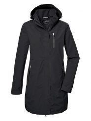 Killtec Parka funkcyjna "KOS 30" w kolorze czarnym rozmiar: 42. Czarne parki damskie Killtec, m, bez kaptura. Za 272.31 zł.