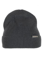 Roadsign Czapka w kolorze szarym rozmiar: onesize. Szare czapki damskie Roadsign, bez wzorów, prążkowane. Za 26.99 zł.