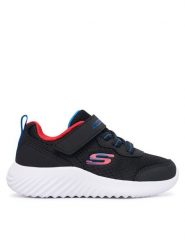 Skechers Sneakersy Bounder - Techrox 403906N/BLK Czarny. Czarne buty sportowe chłopięce Skechers, z materiału, bez zapięcia. Za 119.99 zł.