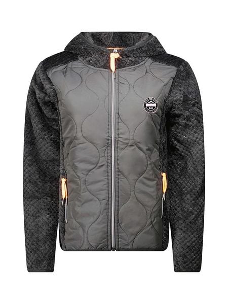 Canadian Peak Kurtka polarowa "Torsadeak" w kolorze czarnym rozmiar: S. Czarne kurtki damskie Canadian Peak, s, bez wzorów, z materiału, bez kaptura. Za 165.71 zł.