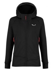 Salewa Kurtka polarowa "Puez" w kolorze czarnym rozmiar: 40. Czarne kurtki damskie Salewa, bez wzorów, z materiału, bez kaptura. Za 272.95 zł.