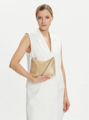 Guess Torebka HWCE93 50170 Złoty. Żółte torebki wieczorowe damskie Guess, z aplikacjami, z materiału, bez dodatków. Za 339.99 zł.