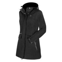 Kurtka grzewcza damska ELT Comfort Heat. Czarne kurtki damskie ELT, l, bez wzorów, z elastanu, bez kaptura. Za 741.00 zł.