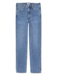 Wrangler Dżinsy - Slim fit - w kolorze niebieskim rozmiar: W29/L34. Niebieskie jeansy damskie Wrangler, z podwyższonym stanem. Za 148.45 zł.
