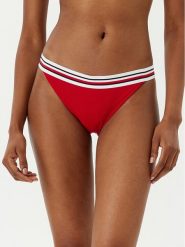 Tommy Hilfiger Dół od bikini UW0UW05829 Czerwony. Czerwone bikini Tommy Hilfiger, bez wzorów, z syntetyku. Za 119.99 zł.