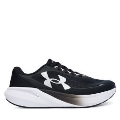 Buty do biegania Under Armour. Czarne obuwie sportowe damskie Under Armour, bez zapięcia, do biegania. Za 479.99 zł.