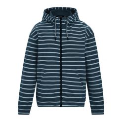 Bluza Rozpinana Damska W Paski Bayletta. Białe bluzy damskie Regatta, m, bez wzorów, z bawełny, z kapturem. Za 176.99 zł.
