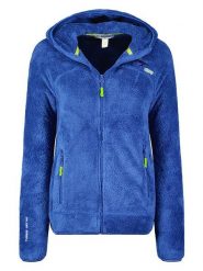 Geographical Norway Kurtka polarowa "Upalood" w kolorze niebieskim rozmiar: M. Niebieskie kurtki damskie Geographical Norway, m, bez wzorów, z polaru, bez kaptura. Za 131.12 zł.
