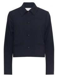 MOSS COPENHAGEN Kurtka koszulowa "Wilder" w kolorze granatowym rozmiar: S. Niebieskie kurtki damskie Moss Copenhagen, s, bez wzorów, bez kaptura. Za 297.26 zł.