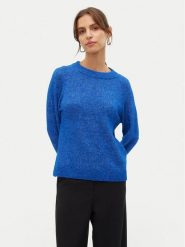 Vero Moda Sweter Filuca 10298674 Niebieski Regular Fit. Niebieskie swetry klasyczne damskie Vero Moda, xs, z syntetyku, bez kołnierzyka. Za 79.99 zł.