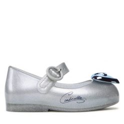 Baleriny Melissa. Szare baleriny dziewczęce Melissa, bez wzorów, bez obcasa, bez zapięcia. Za 219.99 zł.