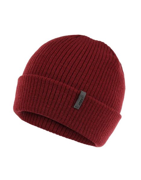 Czapka zimowa Inov-8 Venturelite Beanie. Czerwone czapki damskie Inov-8, na zimę, bez wzorów, z elastanu. Za 129.99 zł.