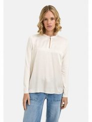 Milano Italy Bluzka w kolorze kremowym rozmiar: M. Brązowe bluzki damskie Milano Italy, m, bez wzorów, z wiskozy, bez kołnierzyka, bez ramiączek. Za 126.99 zł.