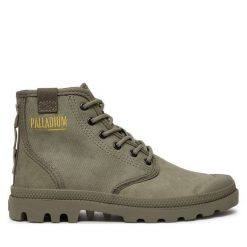 Trapery Palladium. Szare trapery damskie Palladium, bez zapięcia. Za 279.99 zł.