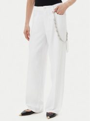 PINKO Jeansy 104601 A2DO Biały Relaxed Fit. Białe jeansy damskie Pinko. Za 679.99 zł.
