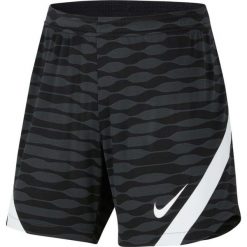 Spodnie treningowe damskie Nike CW6095010. Czarne spodnie sportowe damskie Nike, m, bez wzorów, z materiału, do piłki nożnej. Za 186.00 zł.