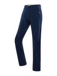 Alpine Pro Spodnie softshellowe "Hurfa" w kolorze granatowym rozmiar: 38. Niebieskie spodnie sportowe damskie Alpine Pro, m, bez wzorów, z materiału, outdoorowe. Za 367.95 zł.
