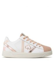 Primigi Sneakersy 3876233 M Biały. Białe buty sportowe dziewczęce Primigi, bez wzorów, ze skóry, bez zapięcia. Za 299.99 zł.
