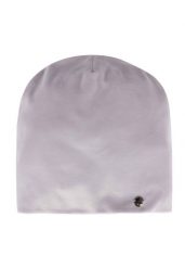 Welurowa czapka damska smerfetka H-FROZEN. Szare czapki damskie Volcano, na jesień, bez wzorów, z dzianiny. Za 59.99 zł.