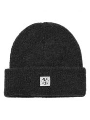 MOSS COPENHAGEN Czapka "Hope" w kolorze czarnym rozmiar: onesize. Czarne czapki damskie Moss Copenhagen, bez wzorów, z materiału. Za 86.99 zł.