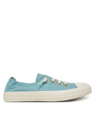 Converse Trampki Chuck Taylor All Star Shoreline Gold A13819C Niebieski. Niebieskie trampki damskie Converse, bez wzorów, z materiału, bez zapięcia. Za 149.99 zł.