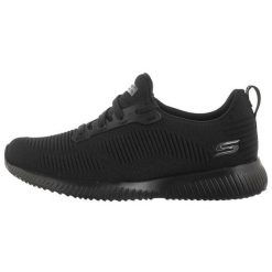Buty na co dzień na trening damskie SKECHERS BOBS SQUAD dla aktywnych. Czarne obuwie sportowe damskie Skechers, bez zapięcia, na fitness i siłownię. Za 206.00 zł.