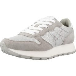 Buty SUN68 ALLY GLITTER Srebrny. Szare obuwie trekkingowe damskie SUN68, z tkaniny, bez zapięcia. Za 429.75 zł.
