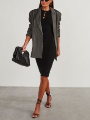 LA Angels Sukienka w kolorze czarnym rozmiar: S. Czarne sukienki damskie LA Angels, bez wzorów, bez ramiączek. Za 165.99 zł.