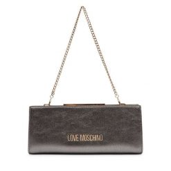 Torebka LOVE MOSCHINO. Szare torebki wieczorowe damskie Love Moschino, bez wzorów, bez dodatków. Za 859.99 zł.