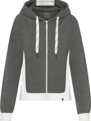 Naturana Bluza w kolorze antracytowo-białym rozmiar: S. Czarne bluzy damskie Naturana, s, bez wzorów, bez kaptura. Za 66.00 zł.