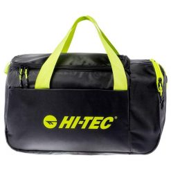 Torba Sporti 24L. Czarne torby podróżne Hi-tec, bez wzorów. Za 83.99 zł.