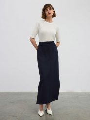 BGN Spódnica w kolorze granatowym rozmiar: 36. Niebieskie spódnice damskie BGN, na co dzień, bez wzorów, maxi. Za 78.99 zł.