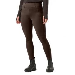 Damskie legginsy jeździeckie o średniej przyczepności PS of Sweden Katja. Brązowe legginsy damskie PS OF SWEDEN, s, bez wzorów, z tkaniny. Za 408.00 zł.