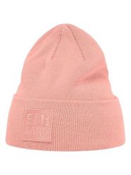 ELBSAND Czapka beanie w kolorze jasnoróżowym rozmiar: onesize. Różowe czapki damskie ELBSAND, bez wzorów, z materiału. Za 92.21 zł.