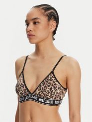 Just Cavalli Biustonosz braletka 78PAJU03 CJUT3 Brązowy. Brązowe biustonosze Just Cavalli, bez wzorów, z bawełny. Za 129.99 zł.