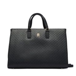 Torebka Tommy Hilfiger. Czarne torebki klasyczne damskie Tommy Hilfiger, bez dodatków. Za 699.99 zł.