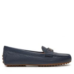 Mokasyny LAUREN RALPH LAUREN. Niebieskie mokasyny damskie Lauren Ralph Lauren, bez obcasa. Za 539.99 zł.