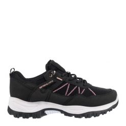 Buty trekkingowe damskie VERTIGO ALPES VUMMO W/BLACK. Czarne obuwie trekkingowe damskie Aulp, bez zapięcia. W wyprzedaży za 159.99 zł.