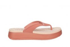 Japonki Azaleia Maria Nude, Różowy, Tworzywo - 39. Czerwone klapki damskie Azaleia, bez wzorów, z materiału, bez obcasa, bez zapięcia. W wyprzedaży za 142.49 zł.