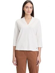 BETTY & CO Bluzka w kolorze białym rozmiar: M. Białe bluzki damskie Betty & Co, m, bez wzorów, bez kołnierzyka, bez ramiączek. Za 104.95 zł.
