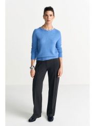 Rich & Royal Sweter w kolorze niebieskim rozmiar: M. Niebieskie swetry klasyczne damskie Rich & Royal, m, z wełny, bez kołnierzyka. Za 259.95 zł.